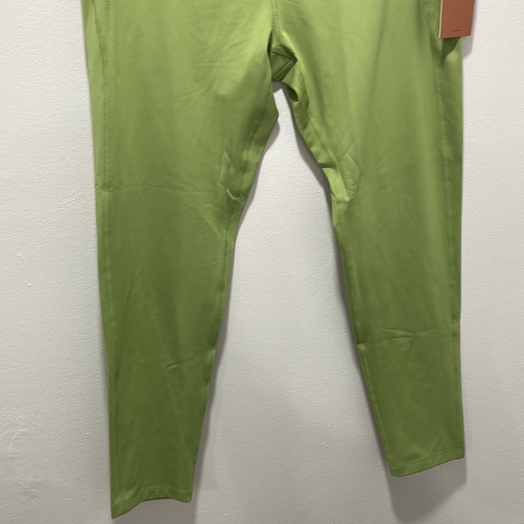 Girlfriend Collective Green High Rose Compressive Leggings - Picture 6 of 9